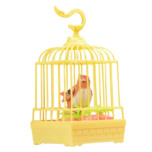 Jouet - Cage à oiseaux à commande vocale